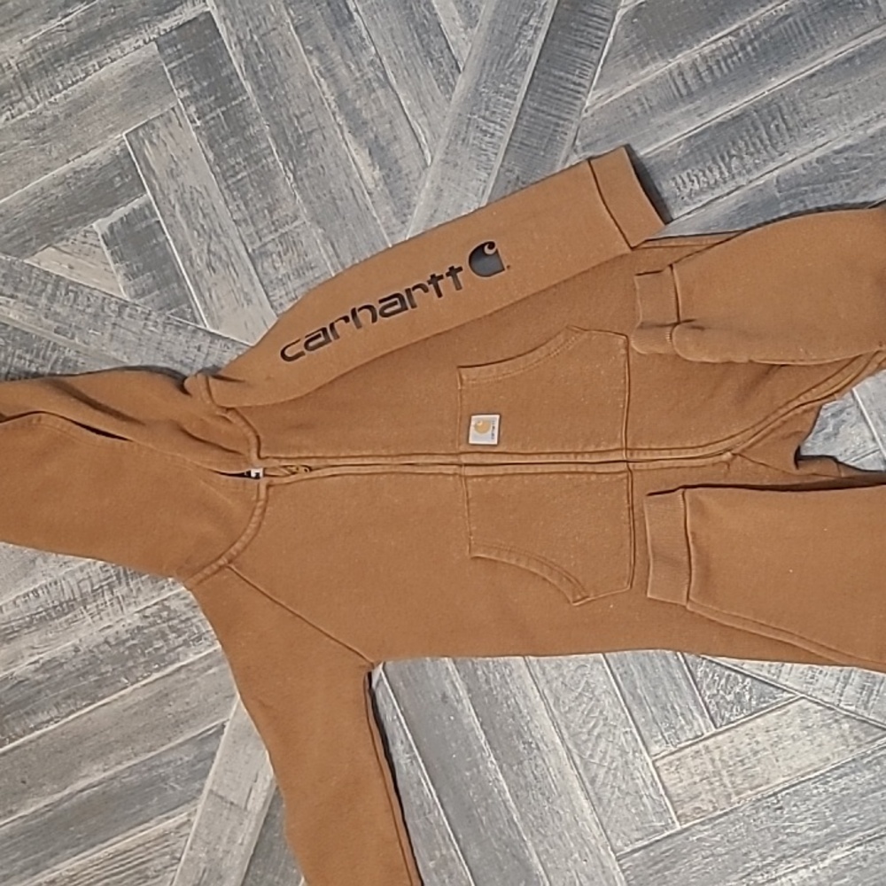 Carhartt zip up onsie